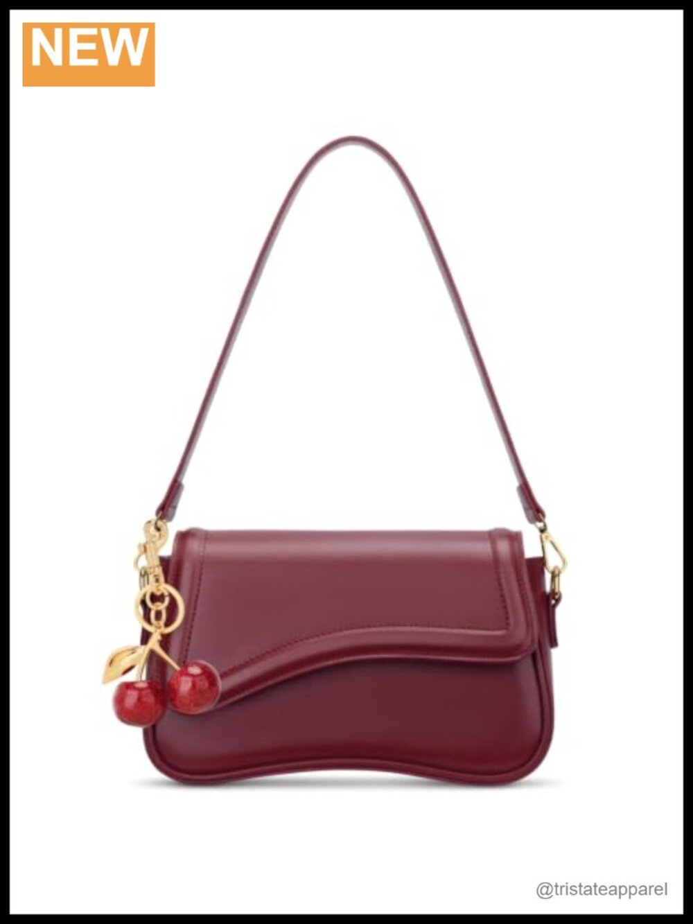 PU Leather Hobo Shoulder Bag Small Clutch Purse with Detachable Strap